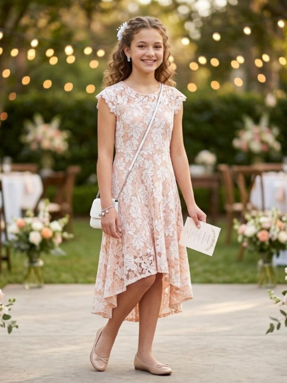 Girls NWT Poppies & Roses Lace Dress